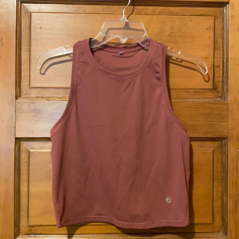 Racerback Workout Crop Top